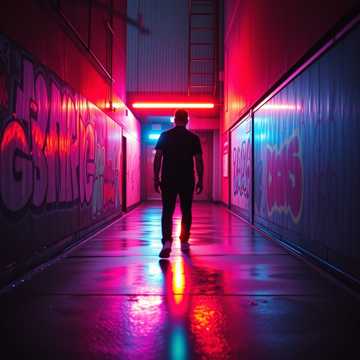 Горит мой след