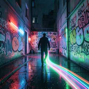 Горит мой след