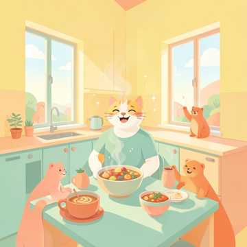 Фуад и коты