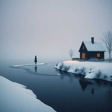 За белою рекой