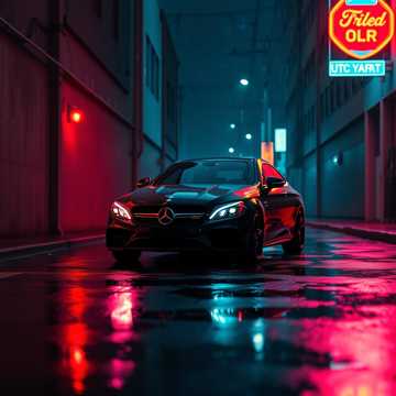 Чёрный Mercedes