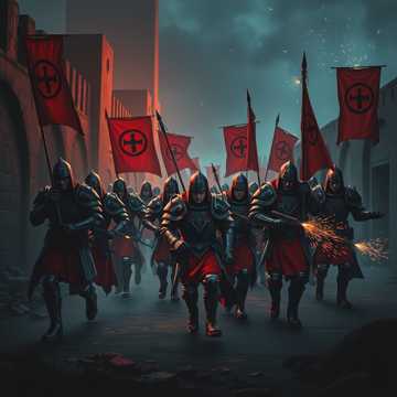 Богатырята В Ряду