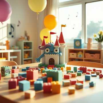 Пластилин и Лего-сын