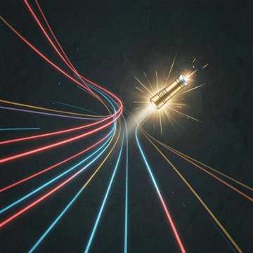 На старте вектор