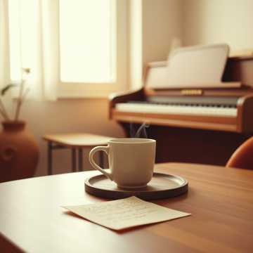 Кружка на столе