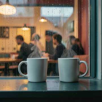 Чашка и взгляд