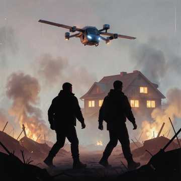 Магадан и Дрон