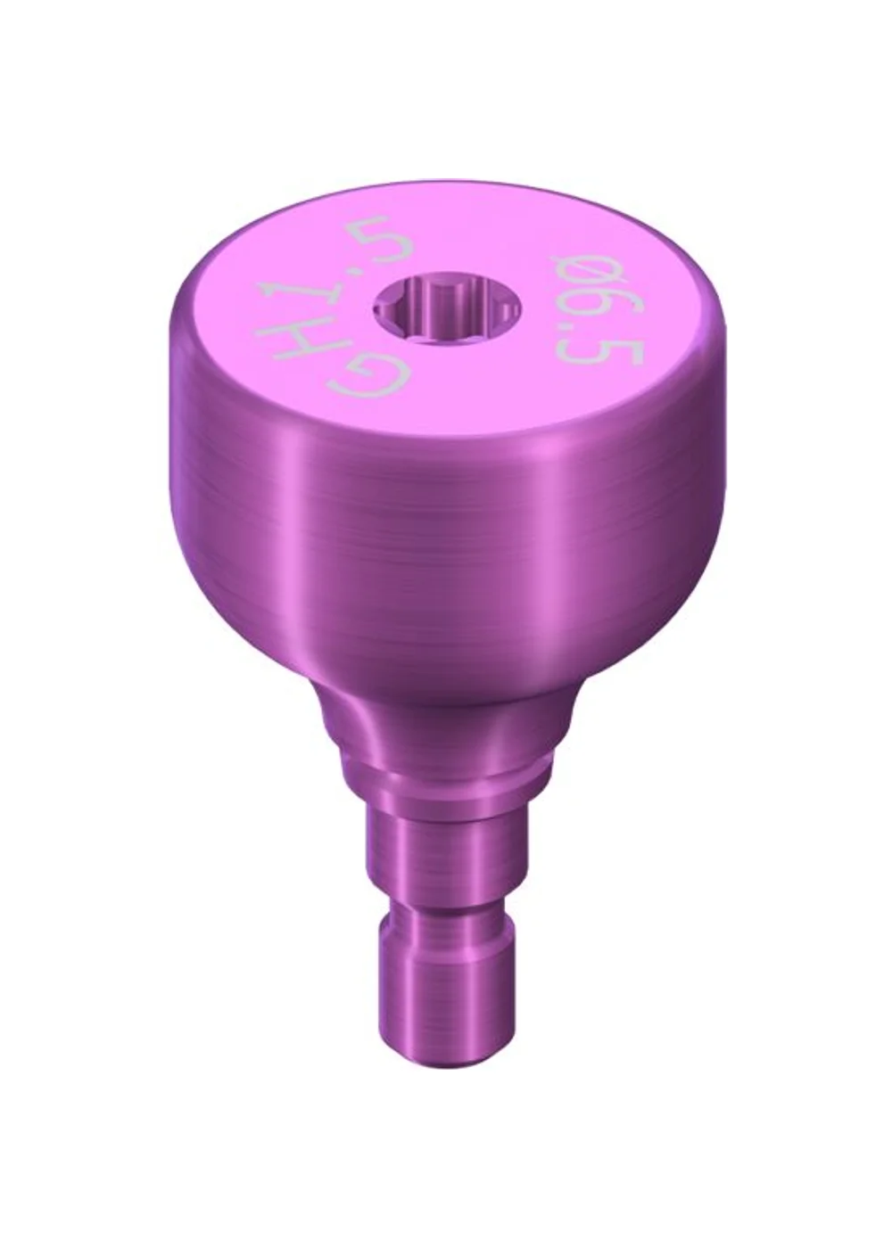 Формирователь десны Straumann RB/WB, Ø 6.5 мм, GH 1.5 мм, AH 4 мм, Титан