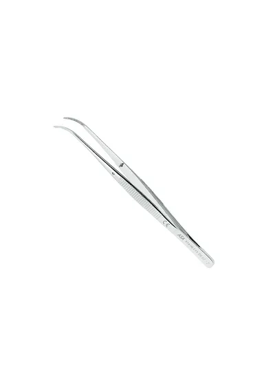 Asa Dental 0630-2 - пинцет анатомический изогнутый, 12,5 см