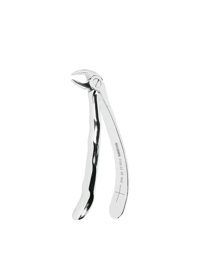 Asa Dental 0130-33 - щипцы N33 для удаления зубов для нижних корней с зубчиками с анатомической ручкой