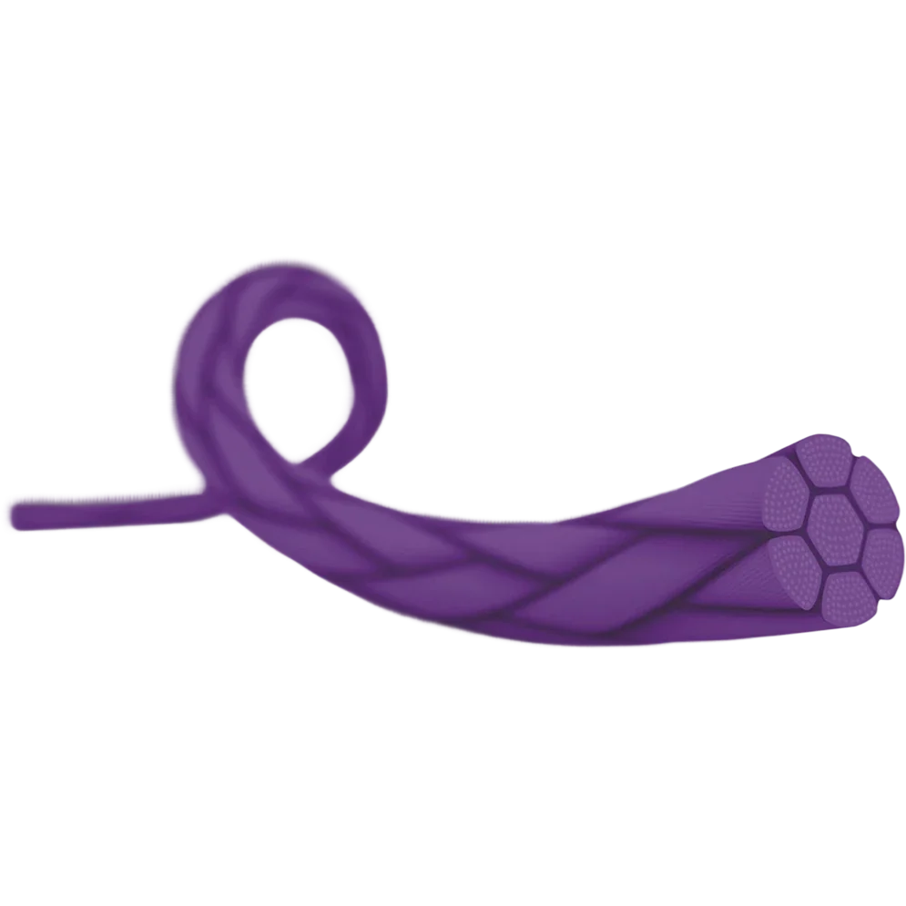 ПГА - нить рассасывающаяся, фиолетовая, L=50см., USP 4/0, HR-20, 1 шт, ООО 'Линтекс'