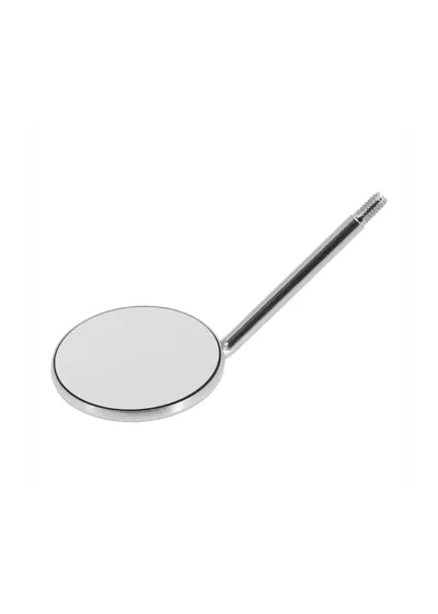 Hahnenkratt TOPvision FS Rhodium - родиевое зеркало, плоское, без ручки, №4, диаметр 22 мм, 12 шт