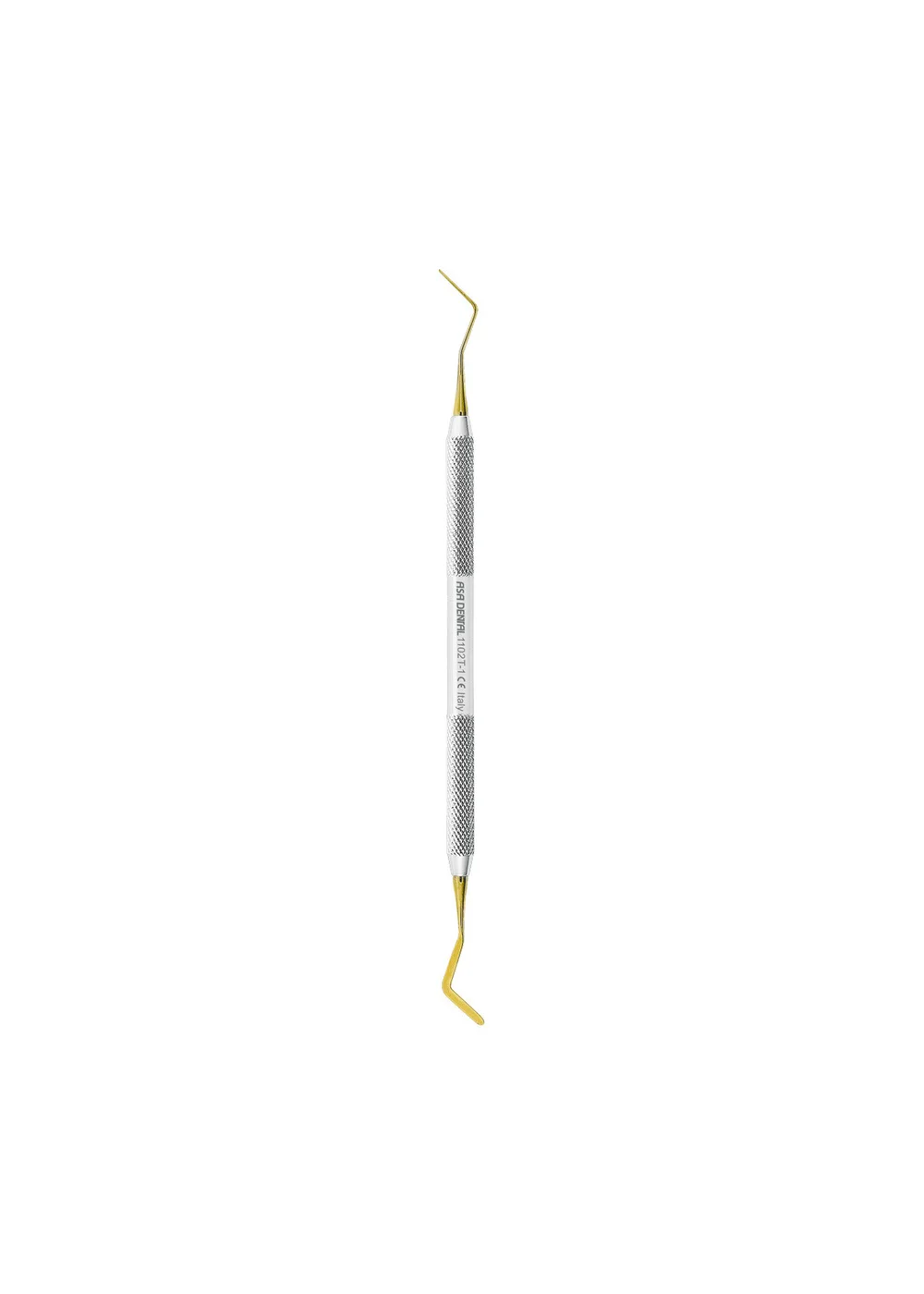 Asa Dental 1102T-1 - гладилка N1 двусторонняя с нитрит-титановым покрытием (золотым)