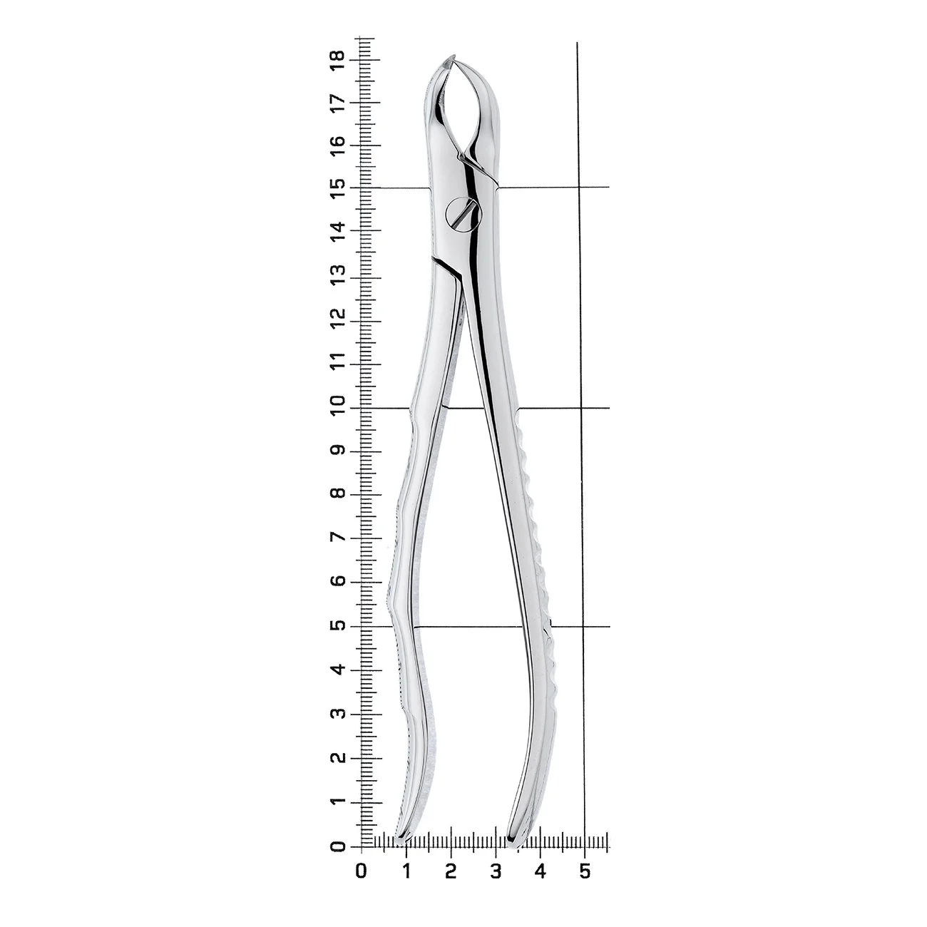 Щипцы №89 для удаления зубов верхние, моляры правые, анатомическая ручка