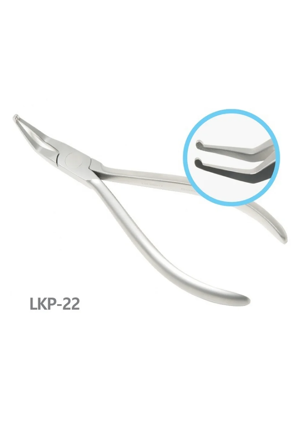 LKP-22 Щипцы Хоу изогнутые, 45°