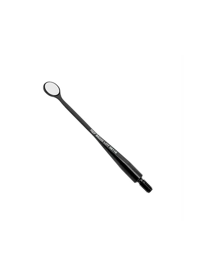 Hahnenkratt BLACK MICROflex rhodium - родиевое микрозеркало без ручки, плоское, круглое, 5 мм