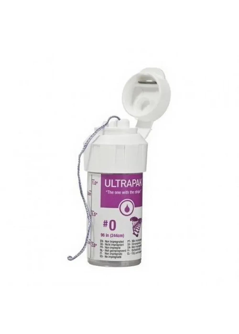 Нить ретракционная, Ultradent, UltraPak №0 без пропитки