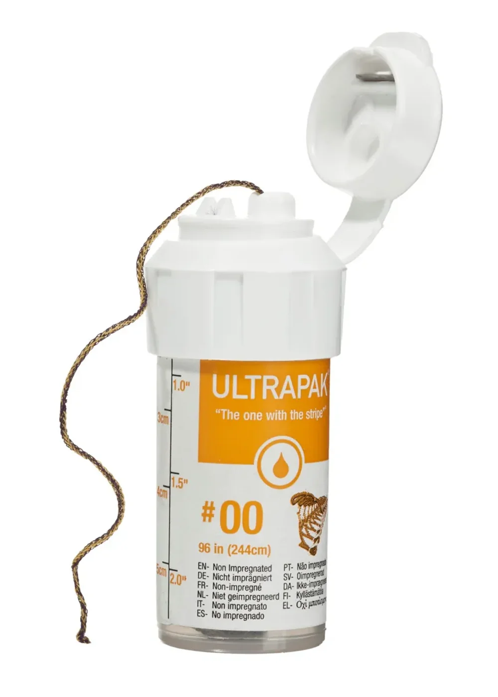 Нить ретракционная, Ultradent, №00 без пропитки