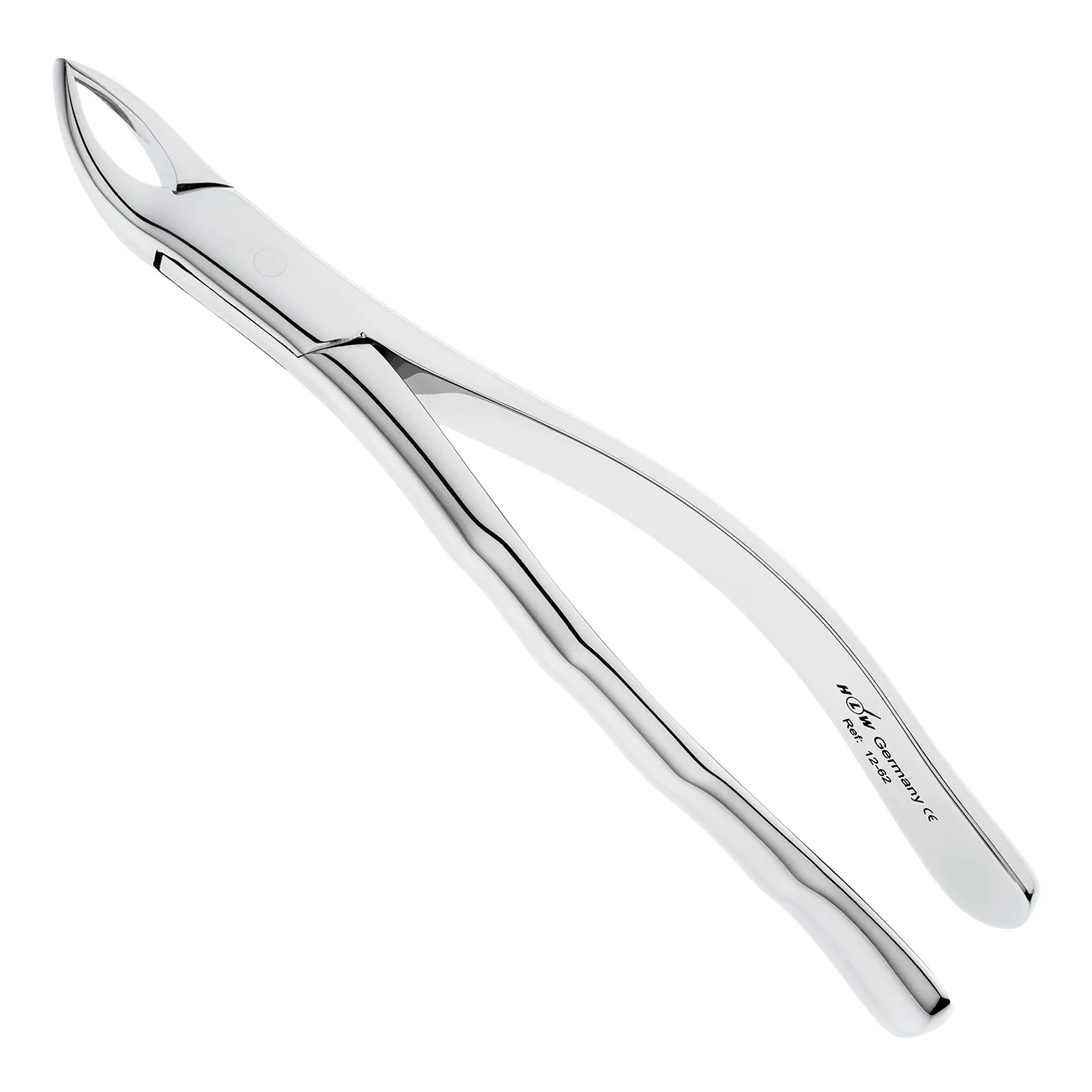 Щипцы №62 для удаления зубов верхние, универсальные, анатомическая ручка