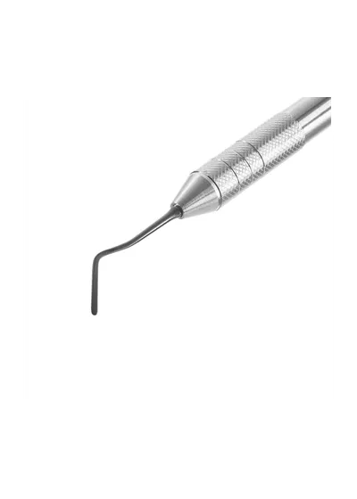 Fabri 1304-1,0F Black - удлиненная узкая гладилка с штопфером-шариком Ø1.0mm, эргономичная ручка Ø10mm, покрытие Black