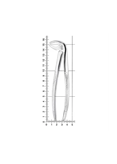 Nopa Instruments PA 013/00 - щипцы извлекающие для премоляров нижней челюсти №13