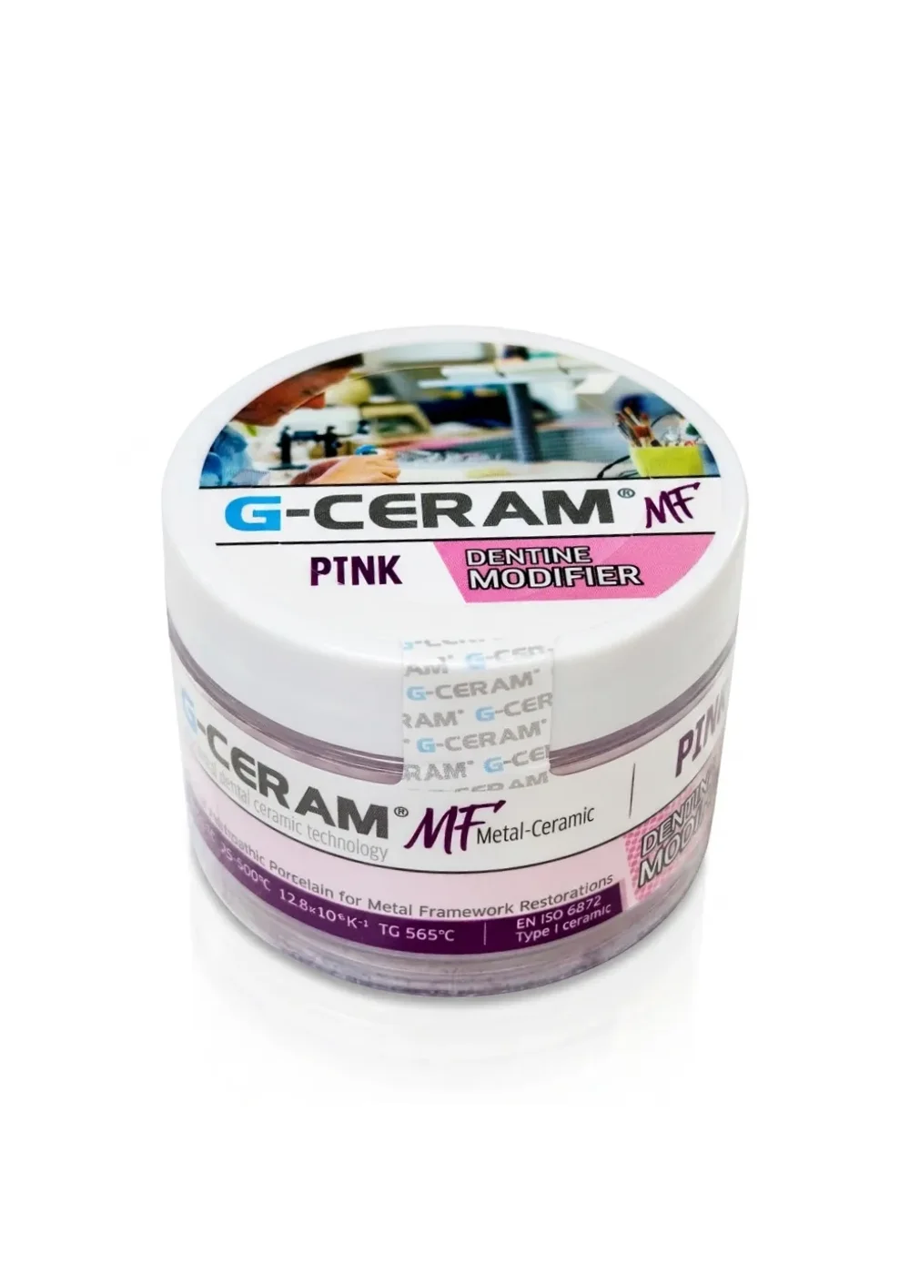 Керамическая масса модификатор дентина, G-CERAM, MF модификатор Dentine Modifier Pink, 20г
