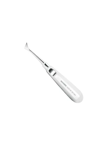 Asa Dental 0220-25 - элеватор для корней N25 с ручкой из нержавеющей стали