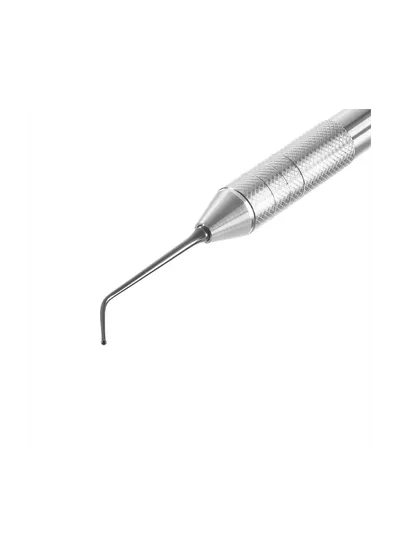 Fabri 1304-1,0F Black - удлиненная узкая гладилка с штопфером-шариком Ø1.0mm, эргономичная ручка Ø10mm, покрытие Black