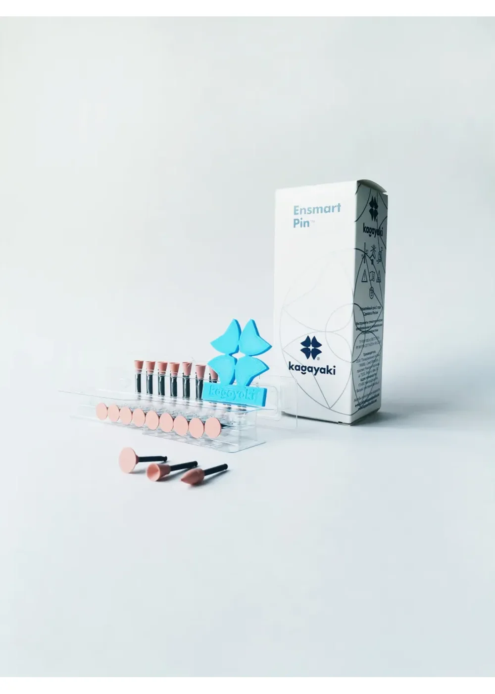 Полиры, KAGAYAKI, Чашка, Ensmart Pin 32, мягкие, розовые, 30 шт