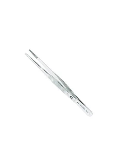 Asa Dental 0635-2 - пинцет анатомический прямой с рифлением, 14 см