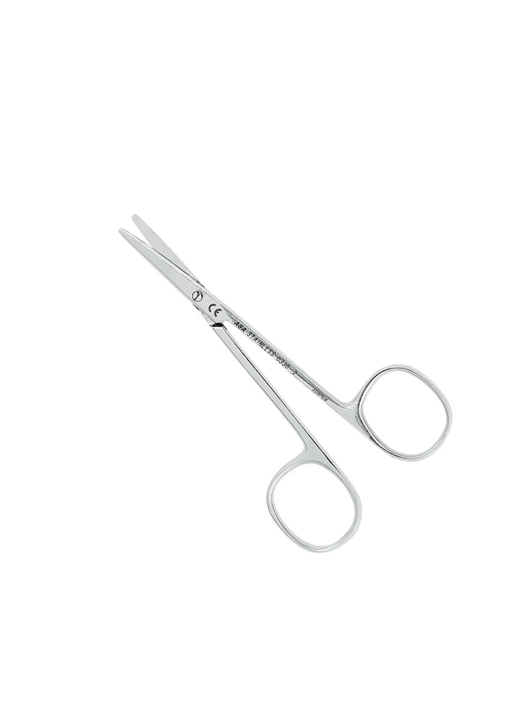 Asa Dental 0330-2 - ножницы хирургические препаровочные N2 изогнутые по плоскости, 11,5 см