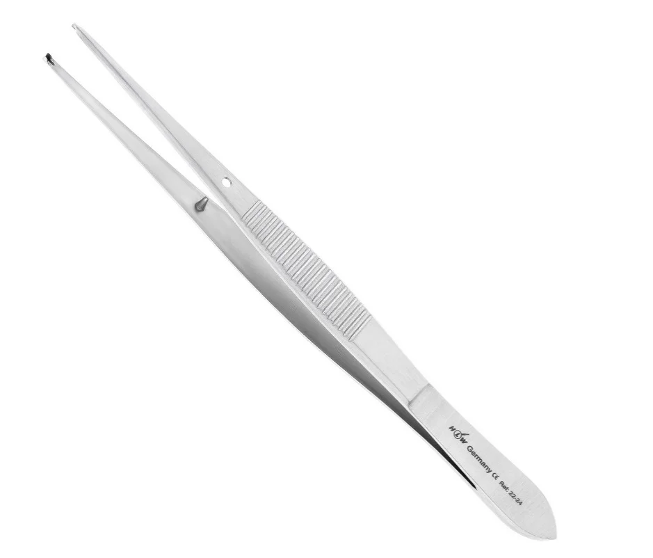 Пинцет хирургический, 11.5см (HLW Dental Instruments)