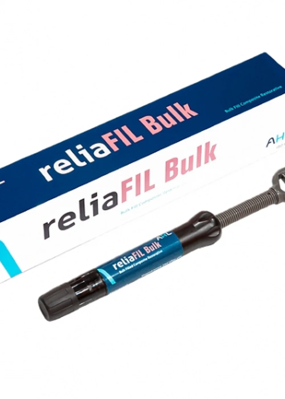 reliaFIL Bulk цв.А шприц 4г-композит для пломбирования объемных полостей боковых зубов, AHL
