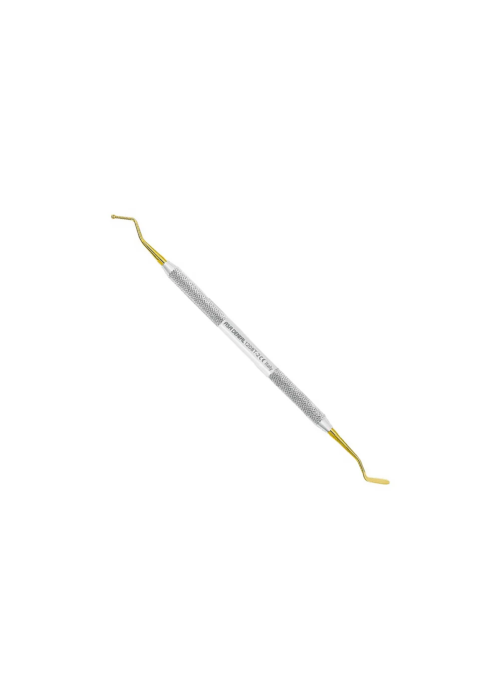 Asa Dental 1208T-3 - штопфер-гладилка N3 двусторонняя (шарик-гладилка) с нитрит-титановым покрытием (золотым)