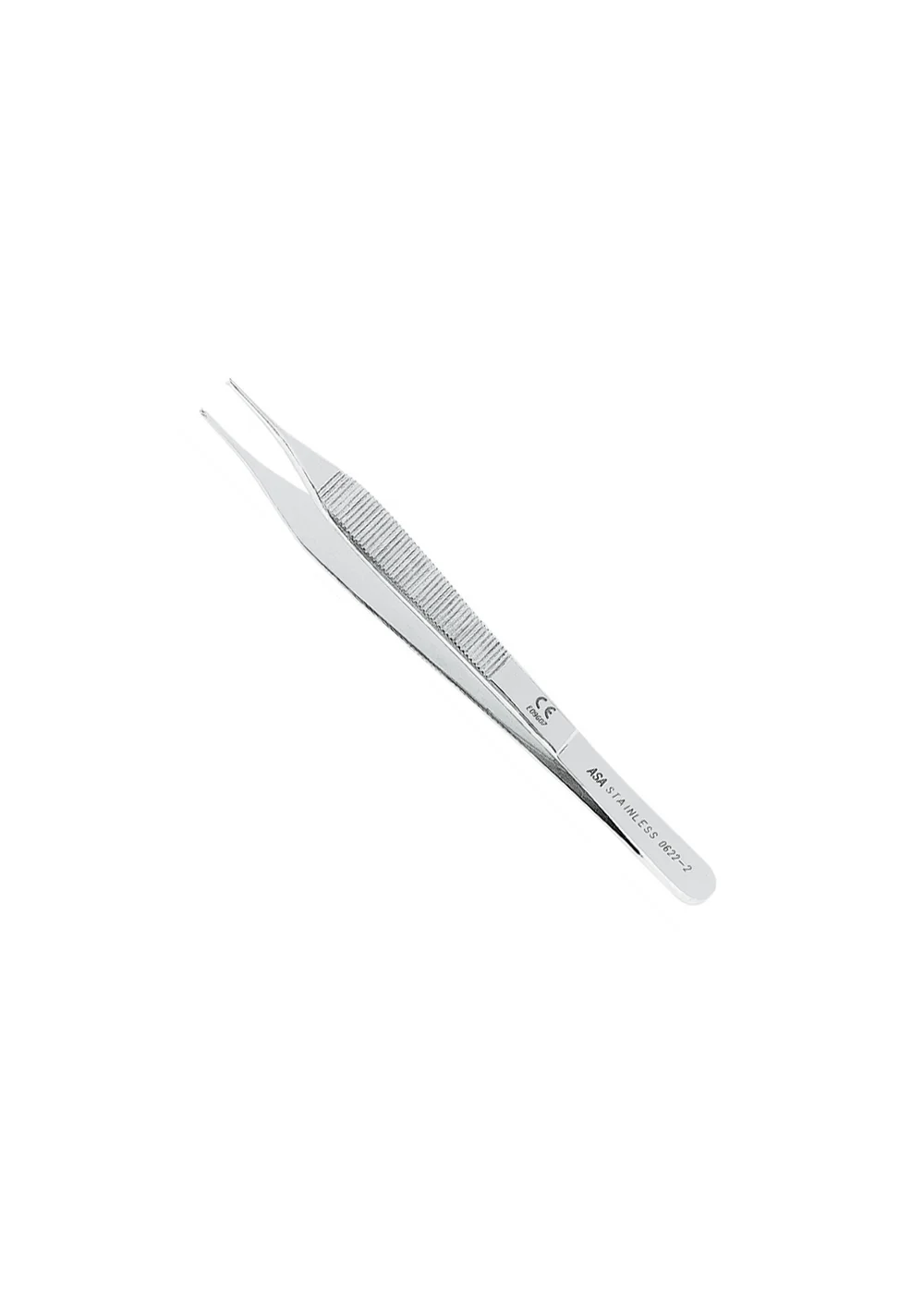 Asa Dental 0622-2 - пинцет хирургический прямой, Micro-Adson, 15 см