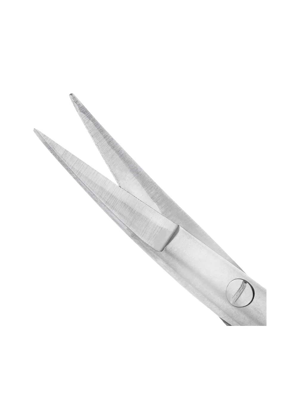 HLW 40-48B - ножницы хирургические изогнутые Micro Schere TC, 170 мм
