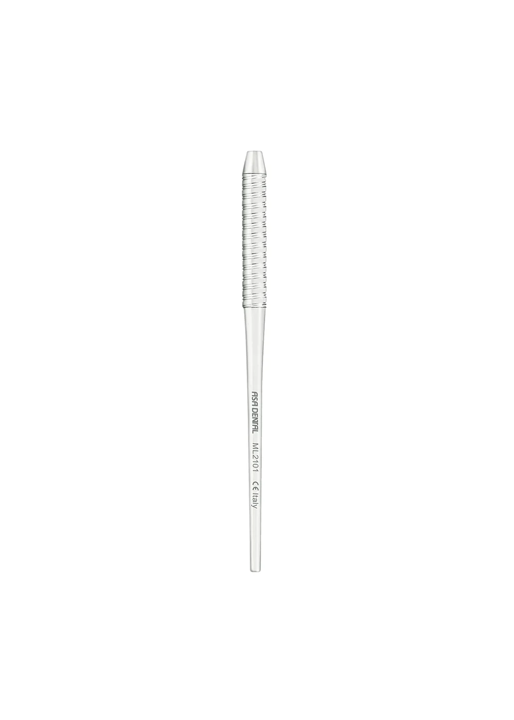 Asa Dental ML2101 - ручка для зеркал Leonardo, нержавеющая сталь, 120,4 мм