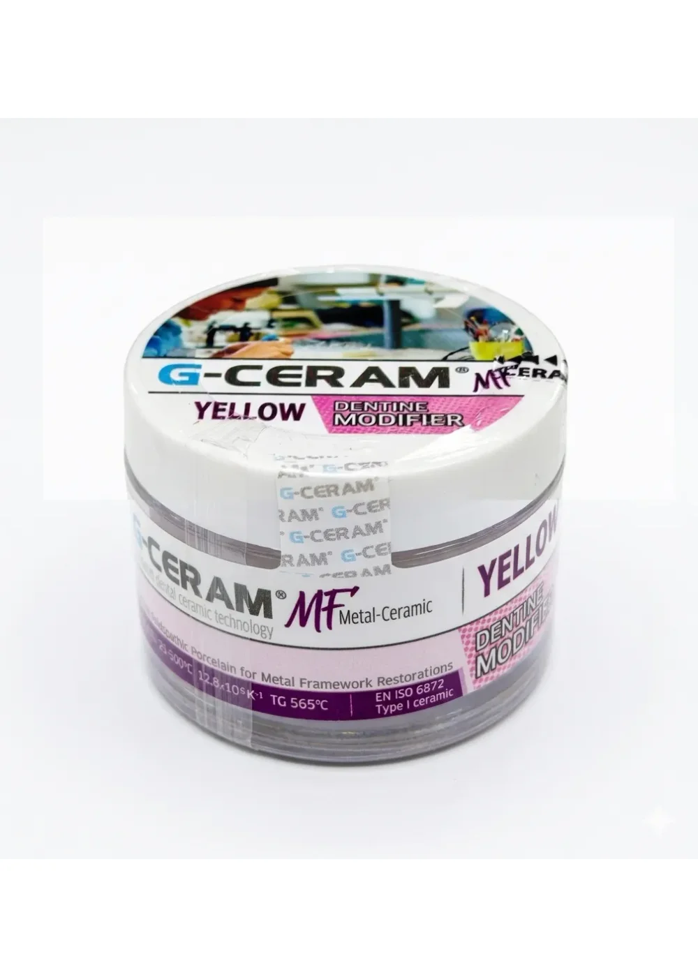 Керамическая масса дентинная, G-CERAM, MF модификатор дентина Dentine Modifier Yellow, 20г