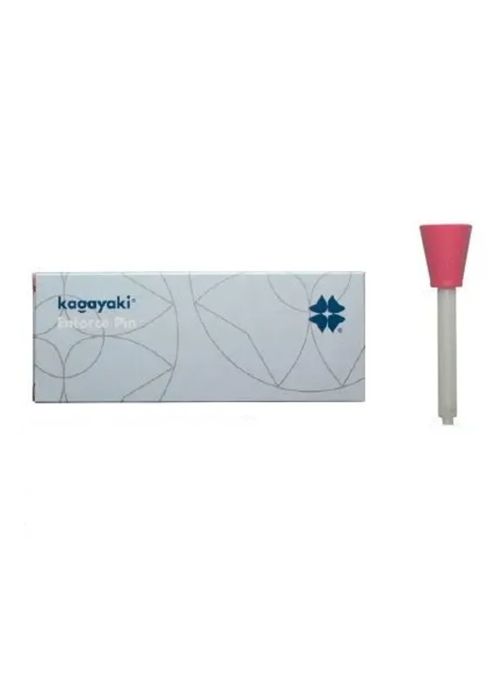 Полиры, KAGAYAKI, Чашка, Enforce Pin 70, средние, розовые, 40 шт