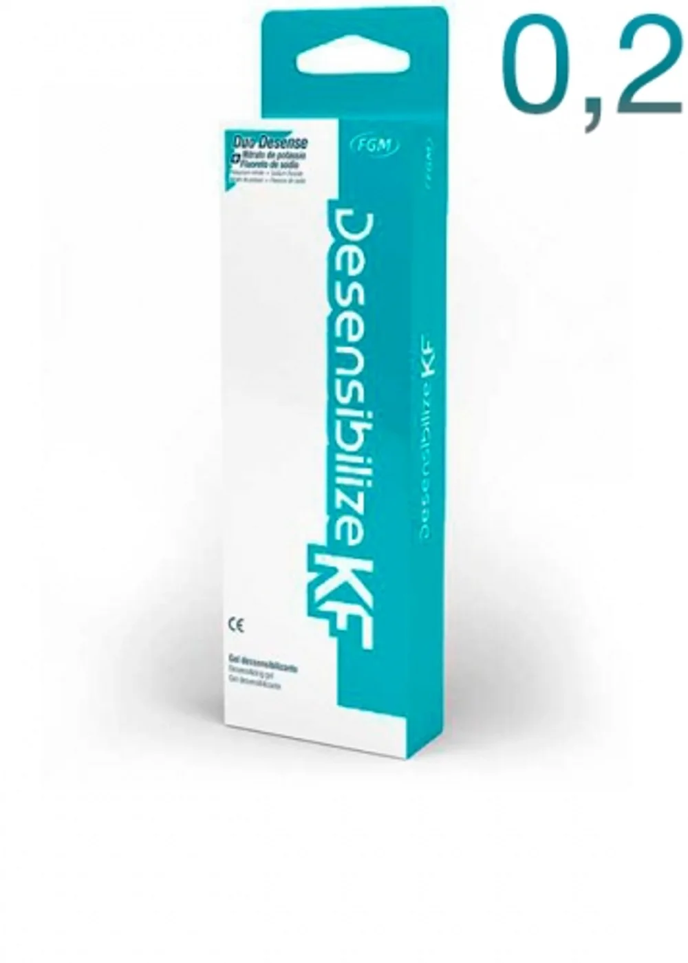 Desensibilize KF 0,2% для домашнего снижения чувствительности дентина. 1 шприц 2,5 г + 1 нак (Бразилия)