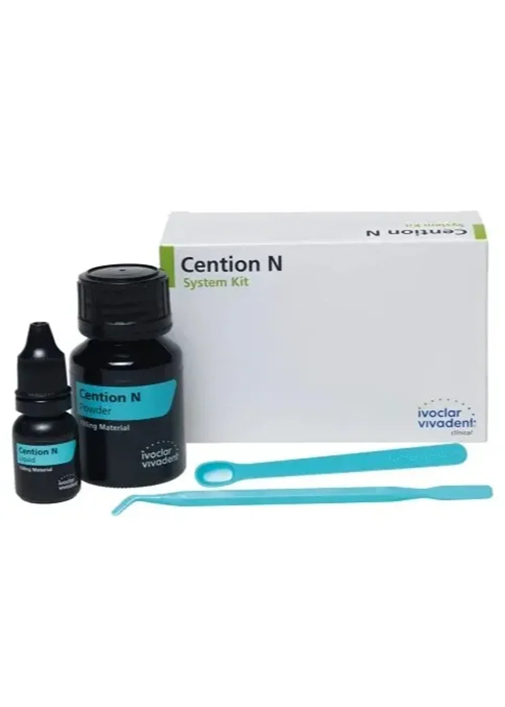 Композитный материал самоадгезивный, Ivoclar, Cention N, A2, набор, 30 г + 8 мл