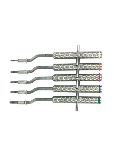 Набор остеотомов, Mr.Curette Tech, RIGID (OSR-SET) с молотком