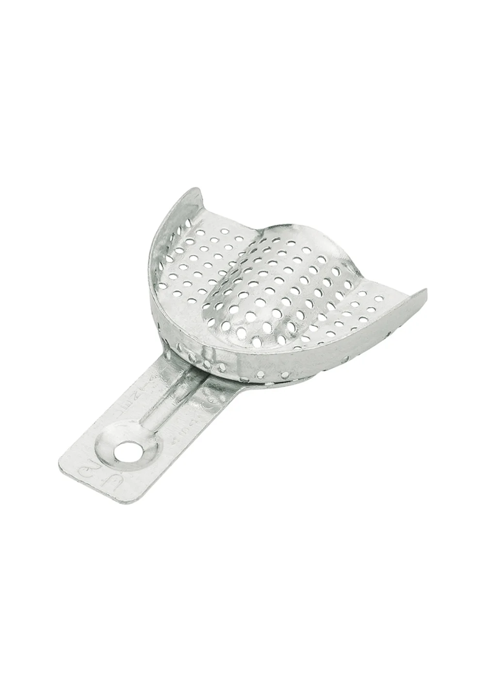 Asa Dental 2816-U2 - ложка слепочная верхняя средняя (M) с перфораций без бортика, детская, из алюминия