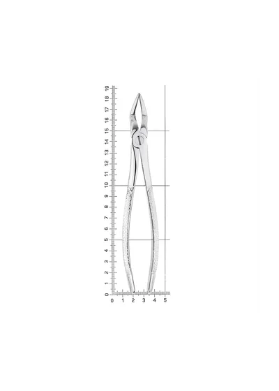 Nopa Instruments PA 051/00 - щипцы извлекающие корневые для верхней челюсти №51