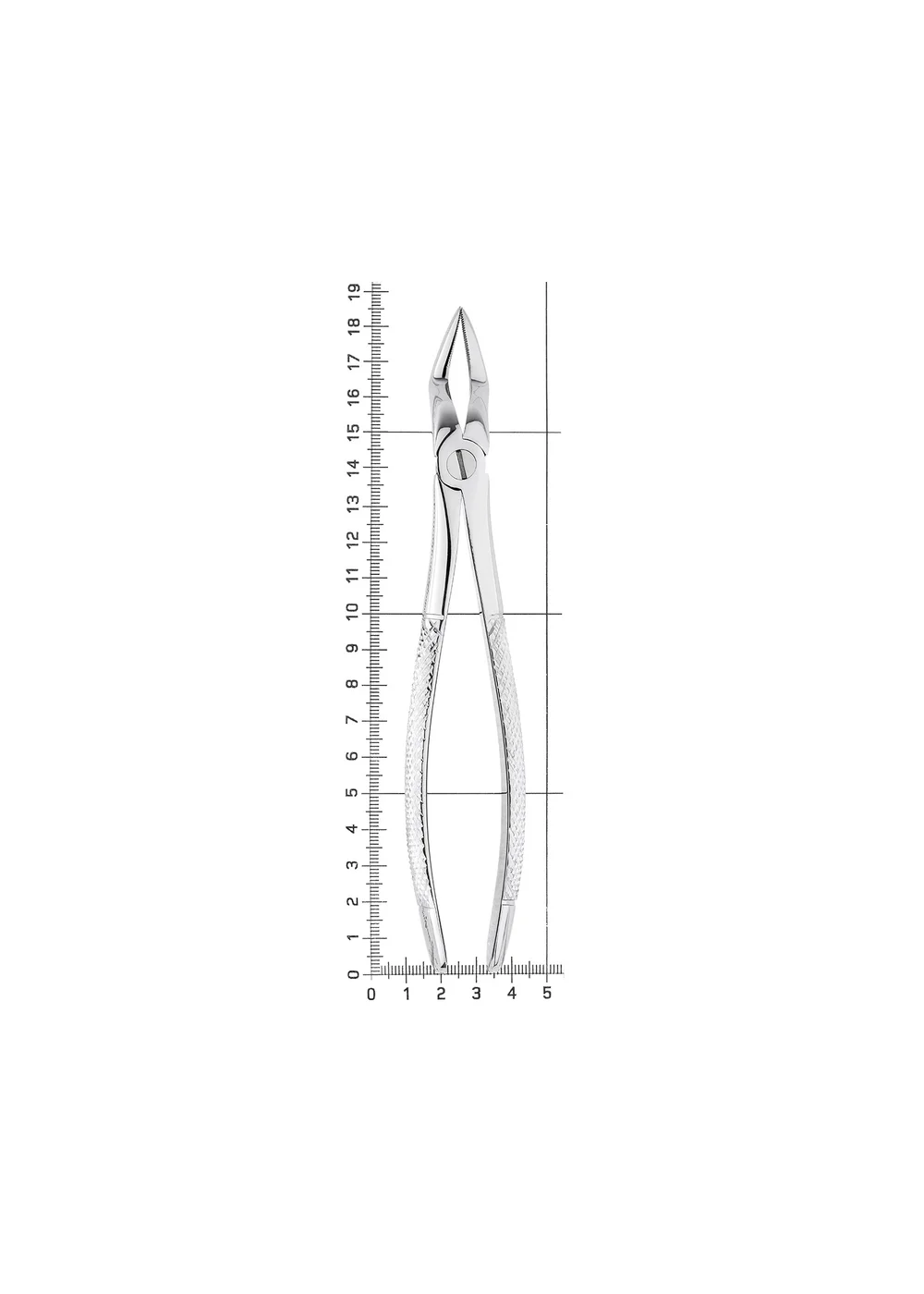 Nopa Instruments PA 051/00 - щипцы извлекающие корневые для верхней челюсти №51