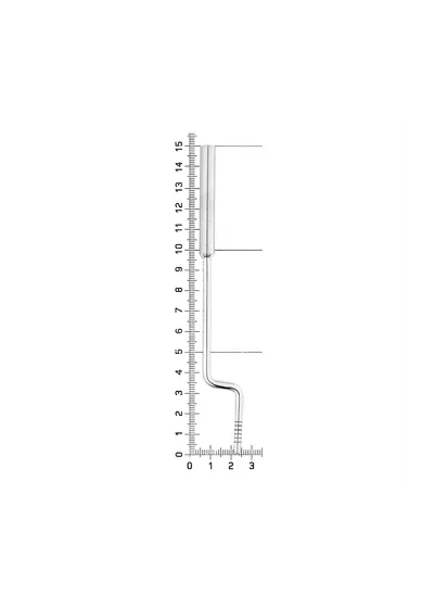 HLW 40-37 - остеотом bajonett, 3,8 мм