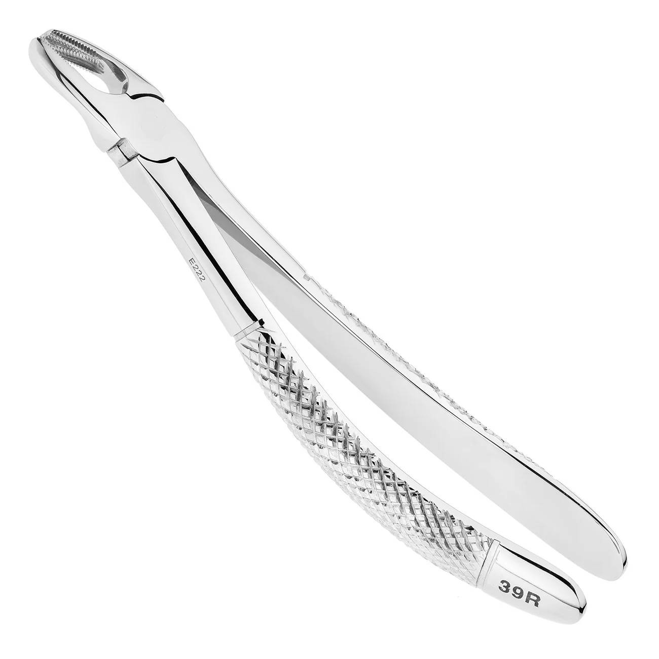 Щипцы извлекающие № 39R, для правых моляров верхней челюсти , детские.