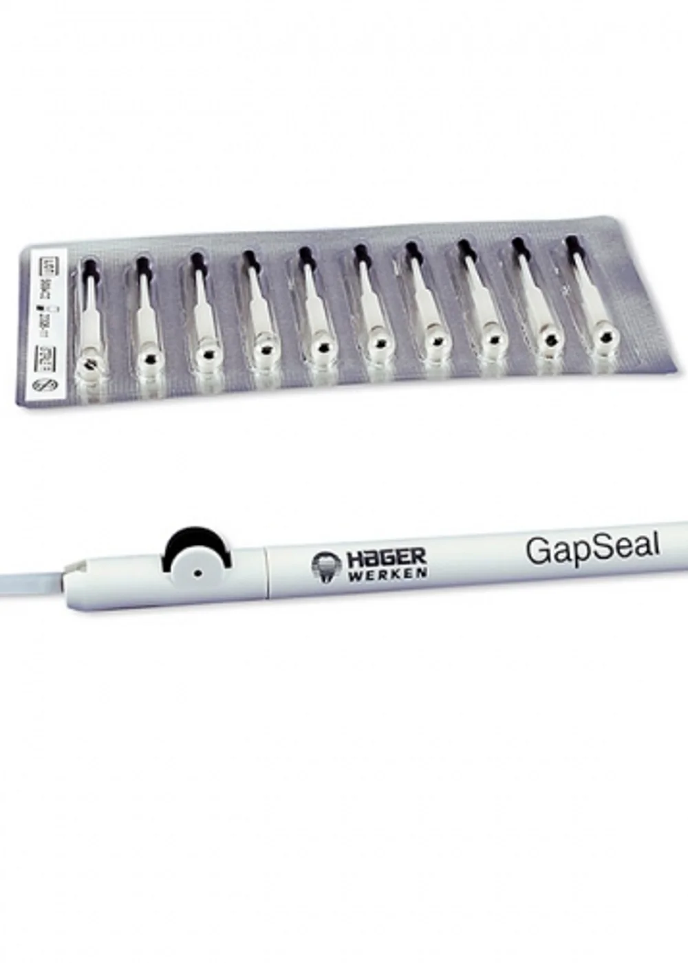 GapSeal-герметик для имплантатов. Набор (аппликатор + 10 карпул, Hager & Werken 152041
