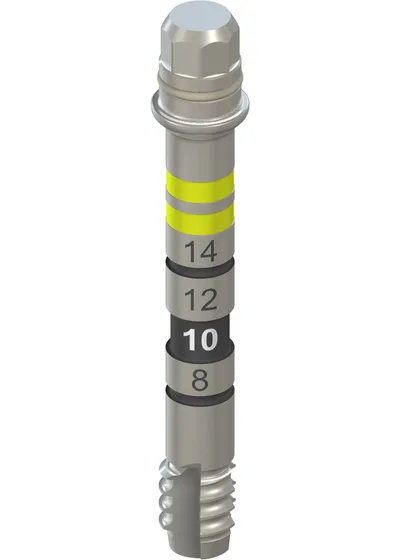 Метчик BLT, Straumann®, Ø 3.3 мм, L 25 мм, Stainless steel/TAN
