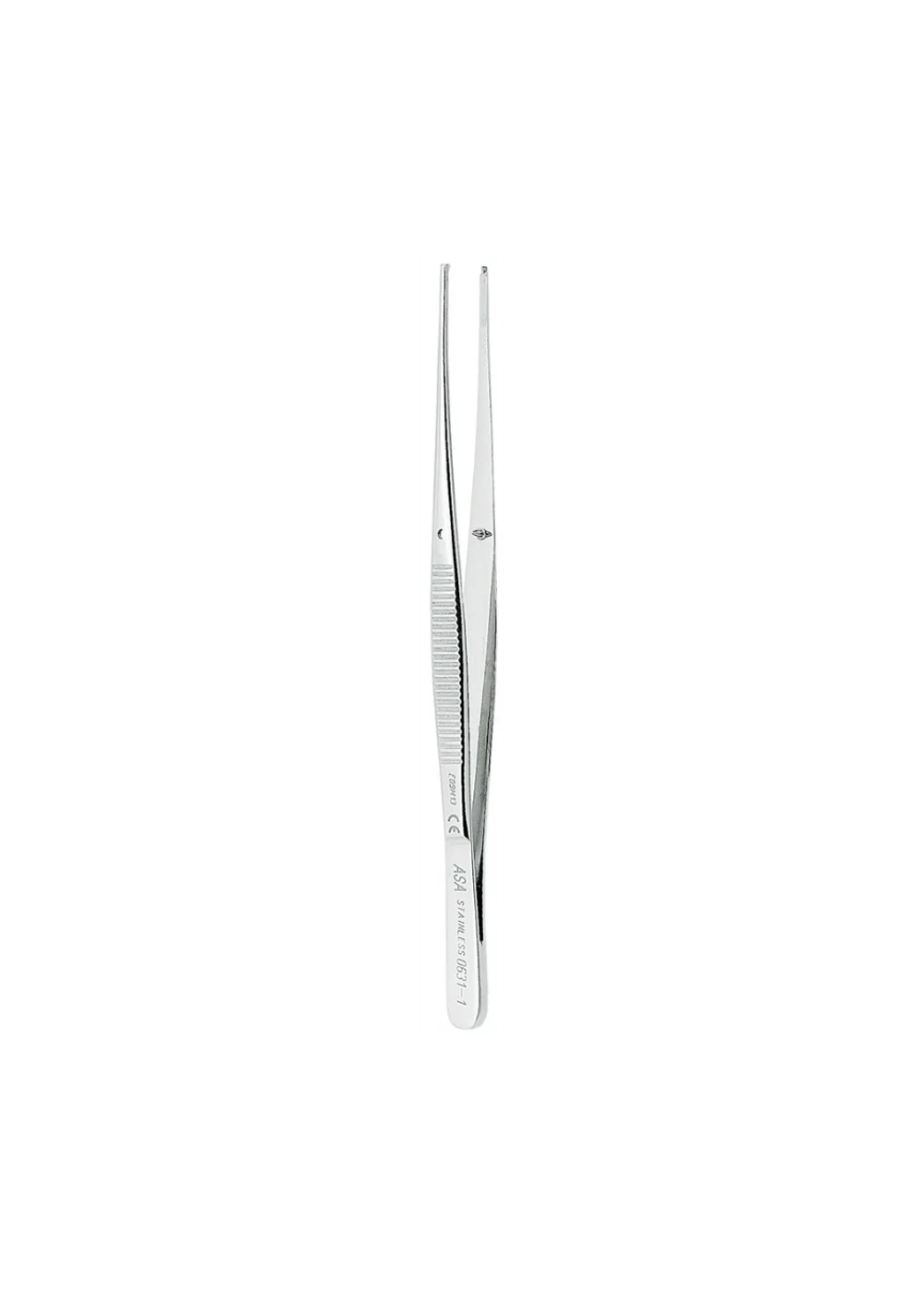 Asa Dental 0631-1 - пинцет хирургический стоматологический прямой, 12,5 см